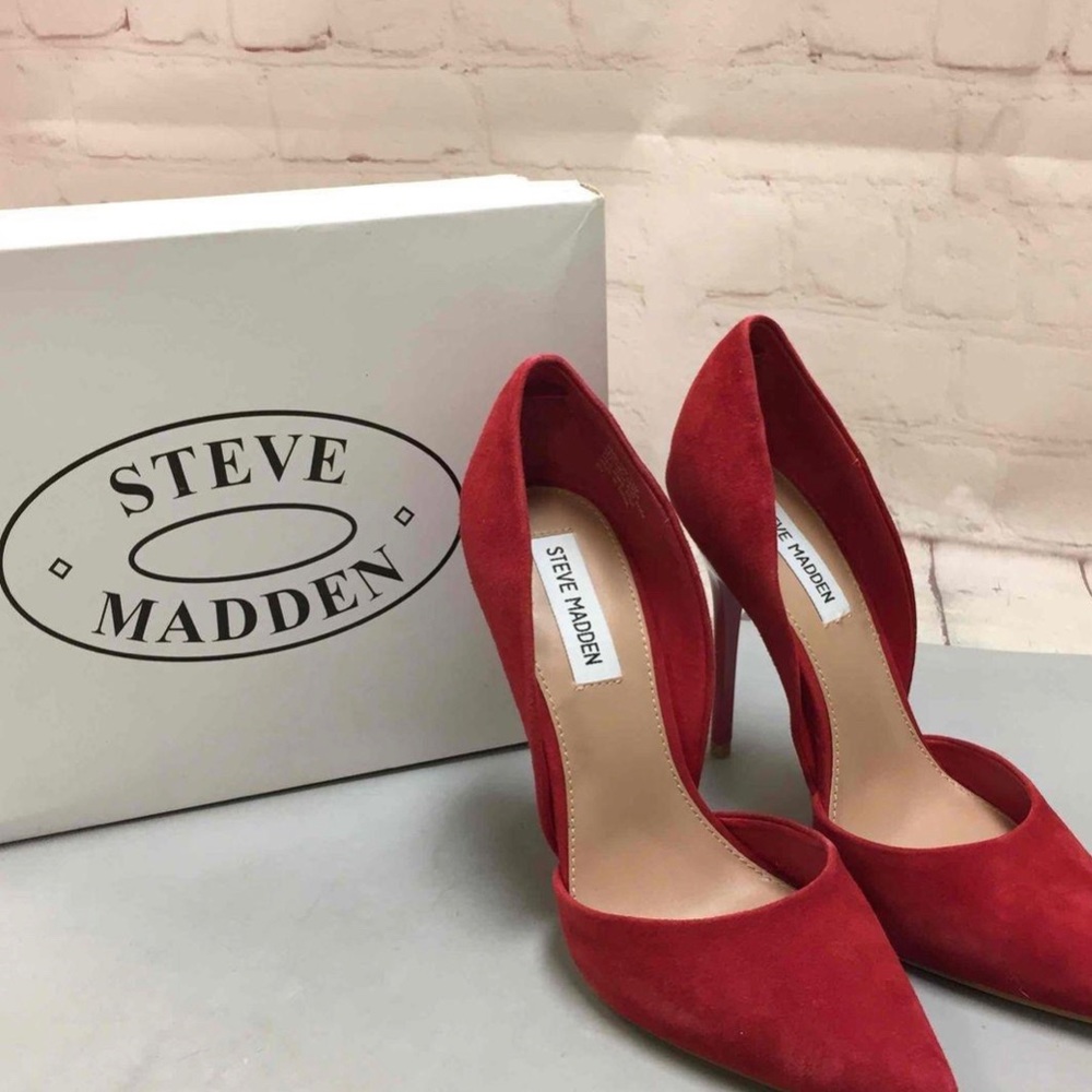 Steve Madden Red Heels